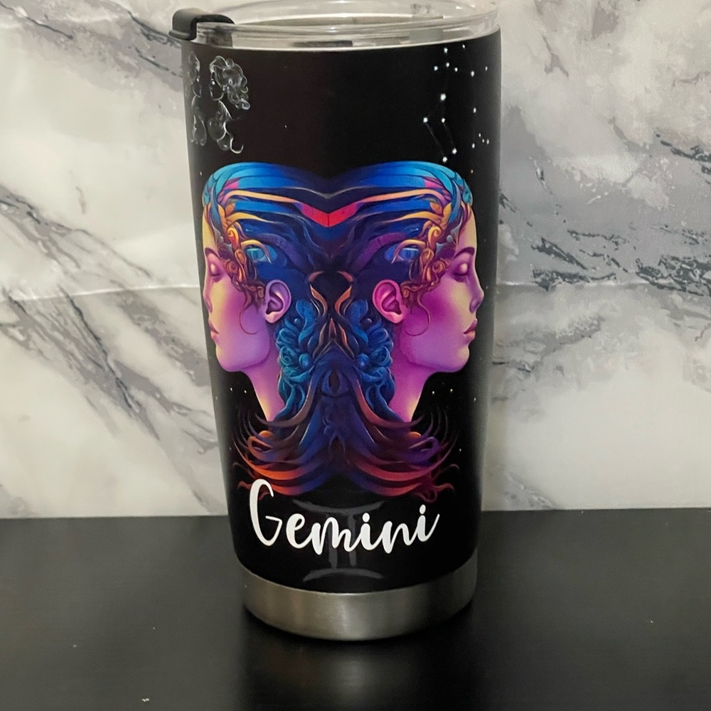 Gemini Star Sign Insulated Tumbler
